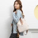 White Chic Metropolis Backpack: Elegance Meets Versatility