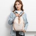 White Chic Metropolis Backpack: Elegance Meets Versatility